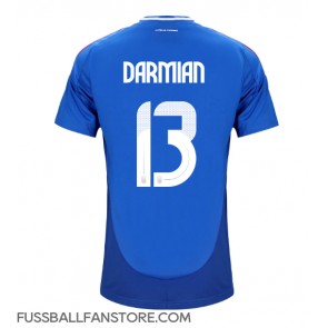 Italien Matteo Darmian #13 Replik Heimtrikot EM 2024 Kurzarm